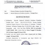 Pengumuman Libur